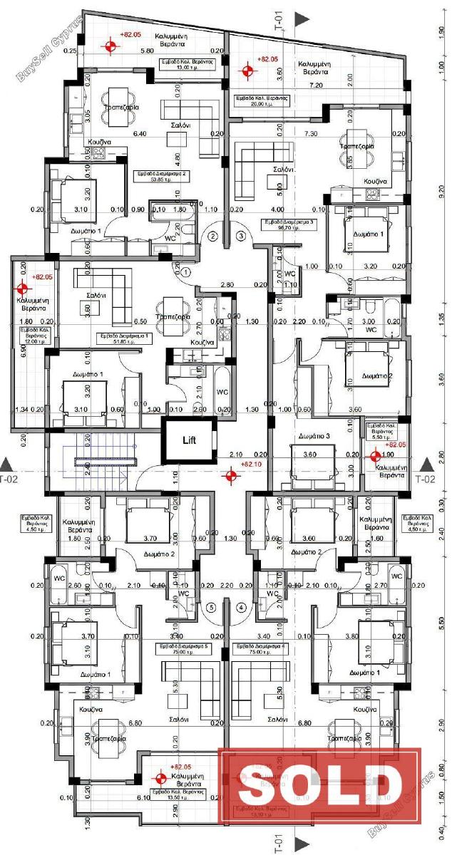 2 bedroom penthouse sold frenaros famagusta 902200 image 1810342