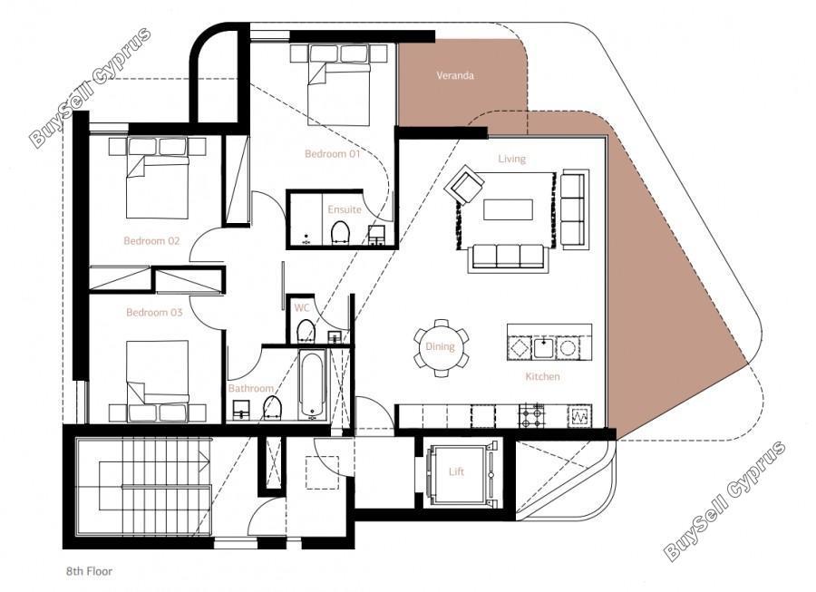 3 bedroom apartment for sale chrysopolitissa larnaca 7737400 image 12156265