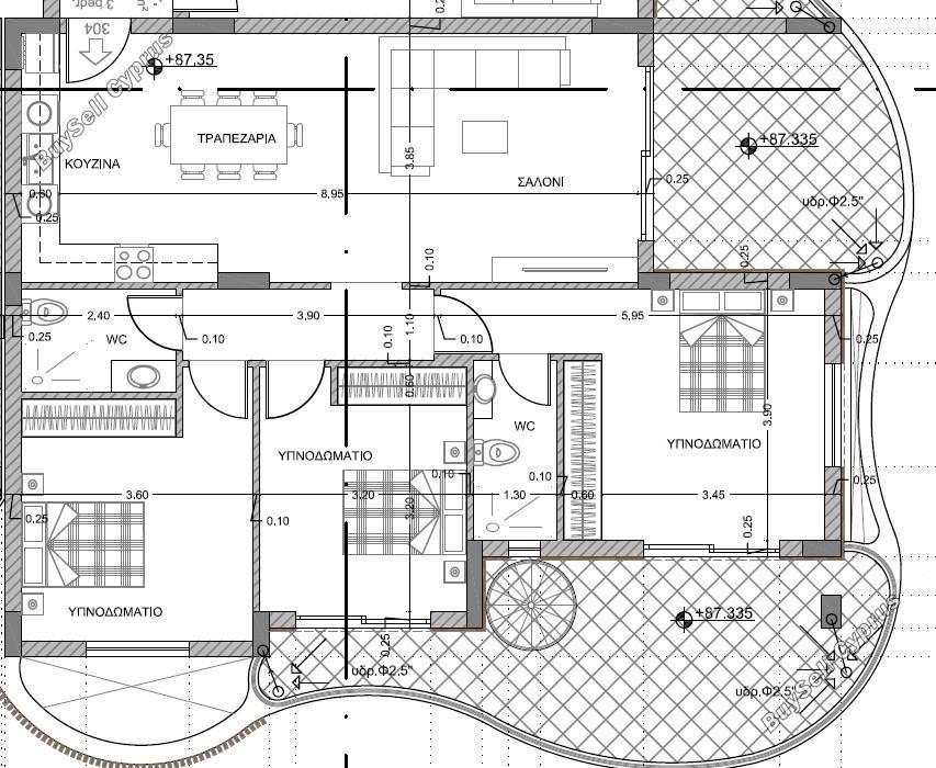 3 bedroom apartment for sale kato paphos universal paphos 8307020 image 14110133
