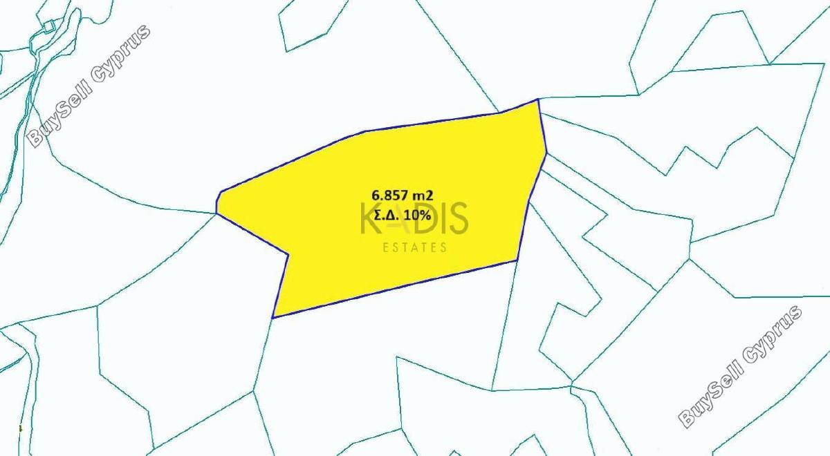 6857 SQM Land for sale in Kalopanagiotis, Nicosia 12558301