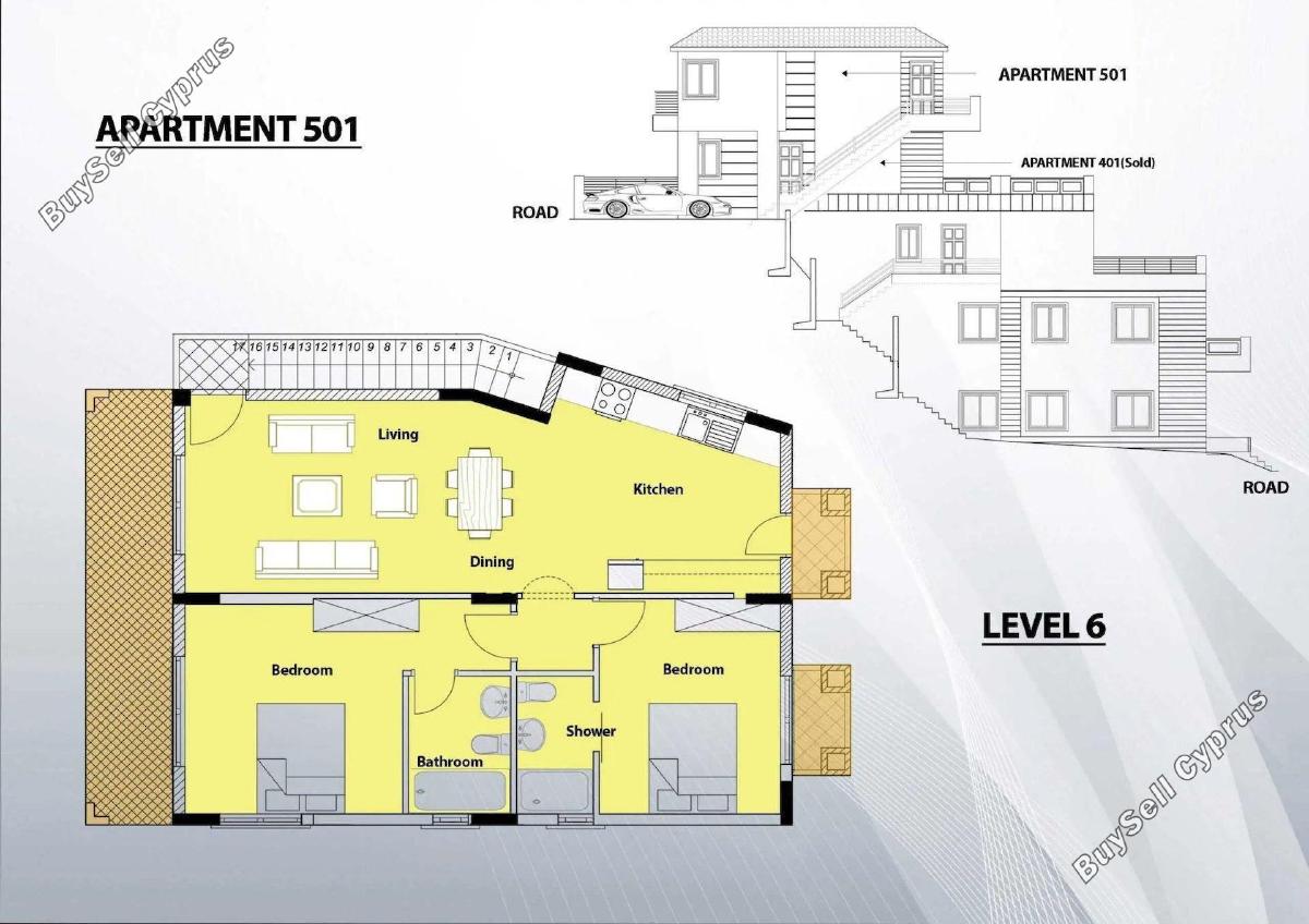 2 bedroom penthouse for sale geroskipou paphos 7827420 image 13404104