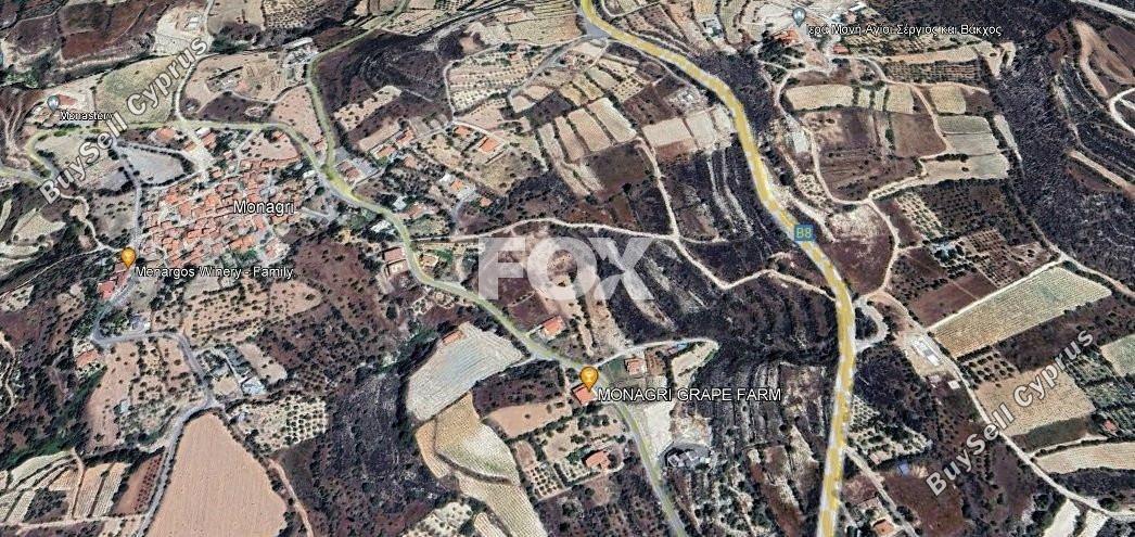 10518 SQM Land for sale in Monagri, Limassol 5615989