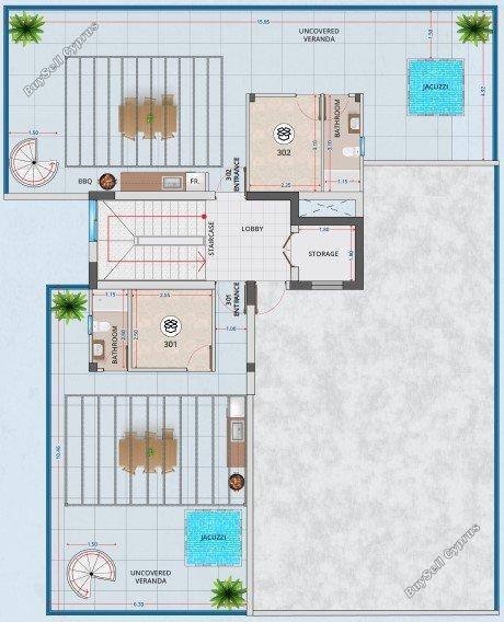 2 bedroom penthouse for sale faneromeni larnaca 1667340 image 12821449