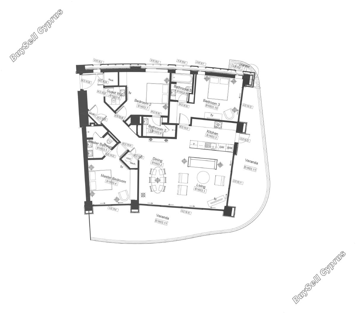 3 bedroom apartment for sale germasogeia limassol 1908750 image 7361287