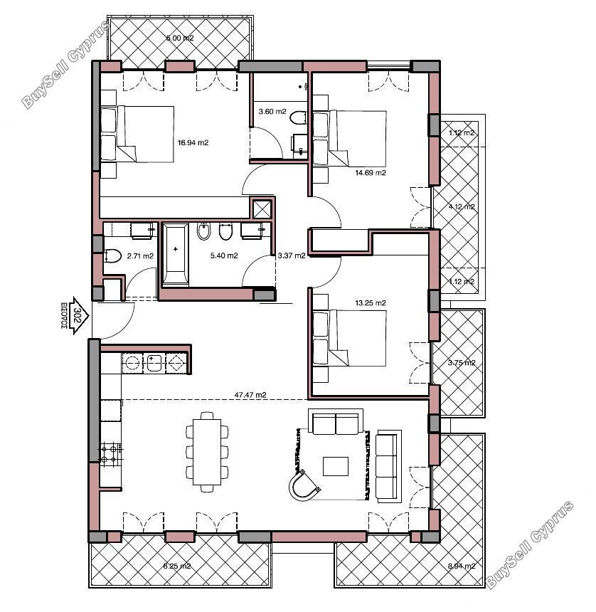 3 bedroom apartment for sale germasogeia limassol 7704060 image 10019553