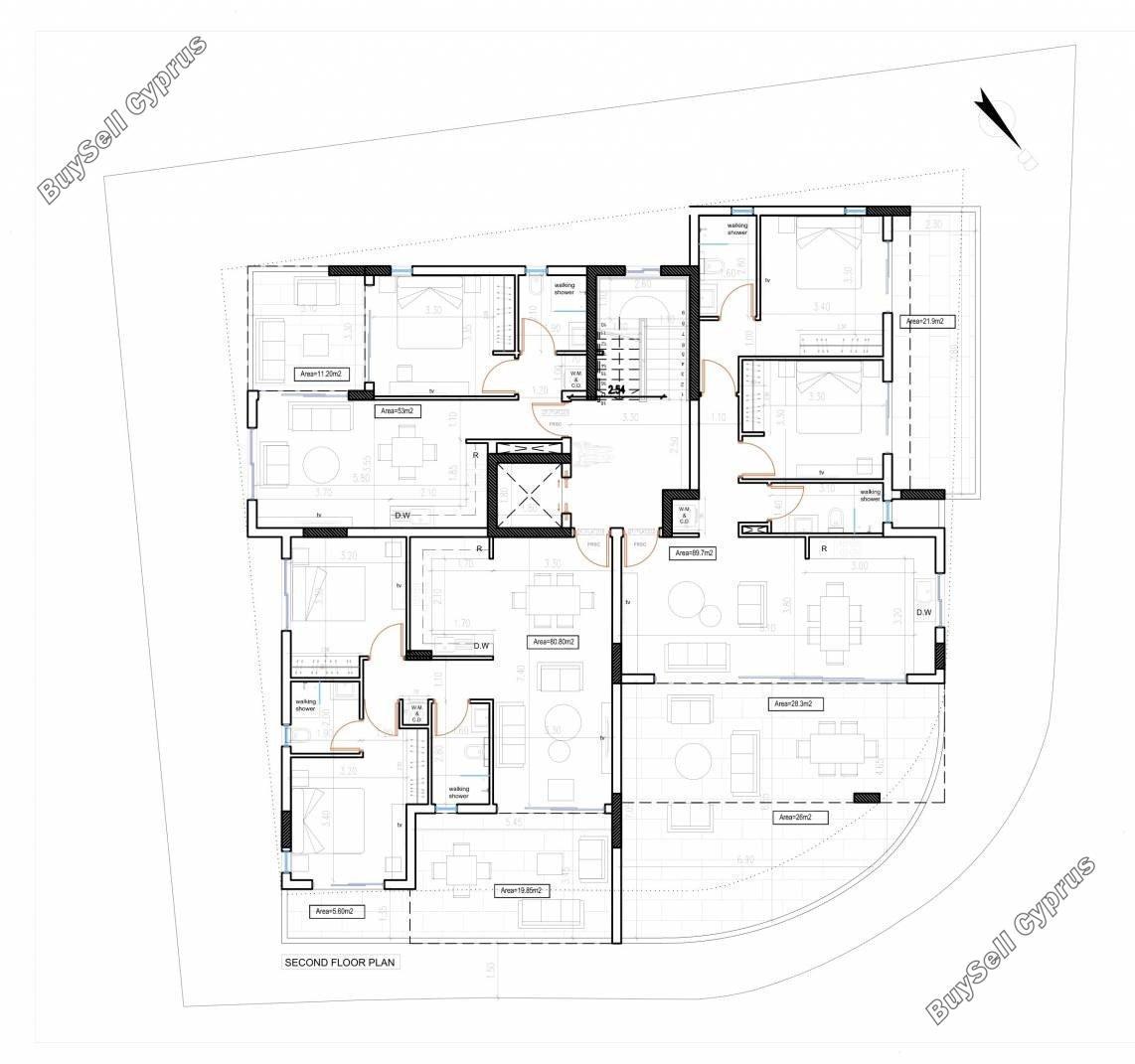 2 bedroom penthouse for sale aradippou larnaca 1177160 image 12974473