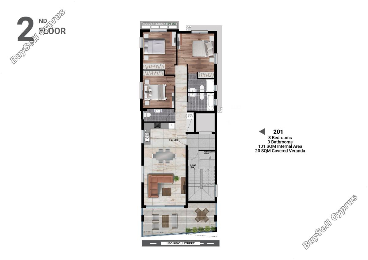 3 bedroom entire floor apartment for sale faneromeni larnaca 8004860 image 12755687