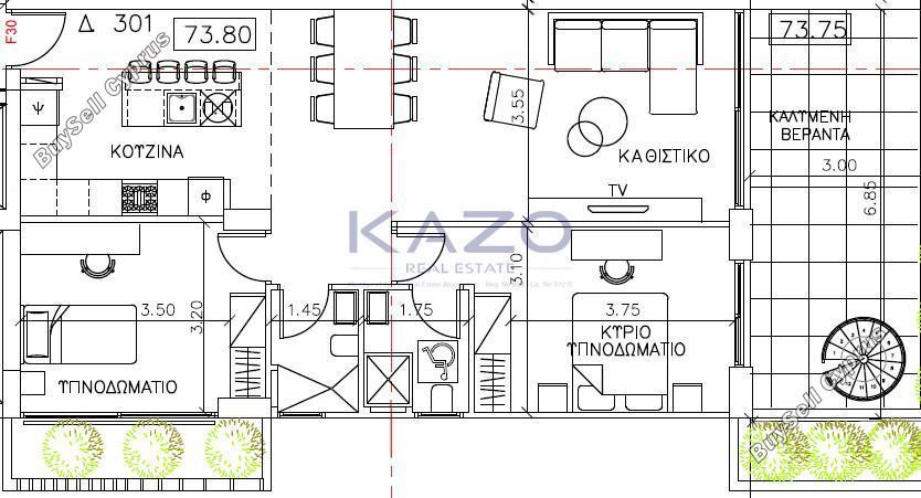 2 bedroom penthouse for sale tsirion limassol 1940270 image 9530563
