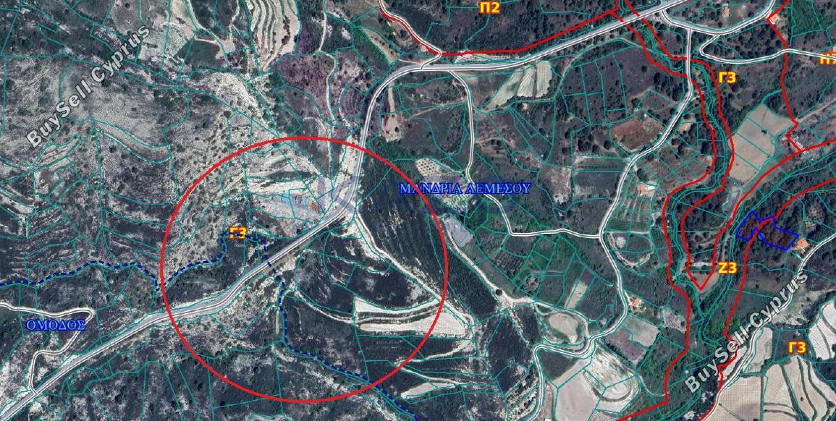 27427 SQM Land for sale in Mandria Lemesou, Limassol 7303766