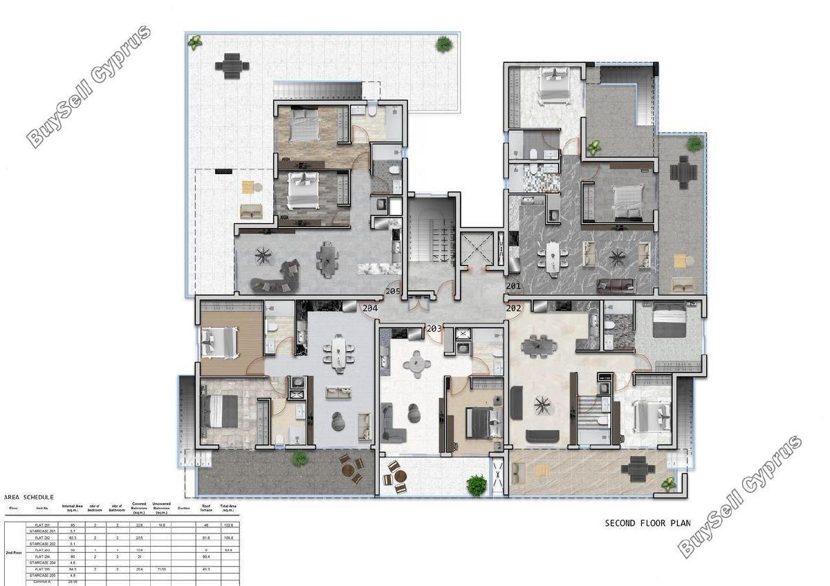 2 bedroom penthouse for sale aradippou larnaca 7549870 image 9543446