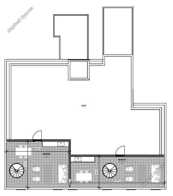 2 bedroom penthouse for sale kato paphos universal paphos 8322180 image 14206719