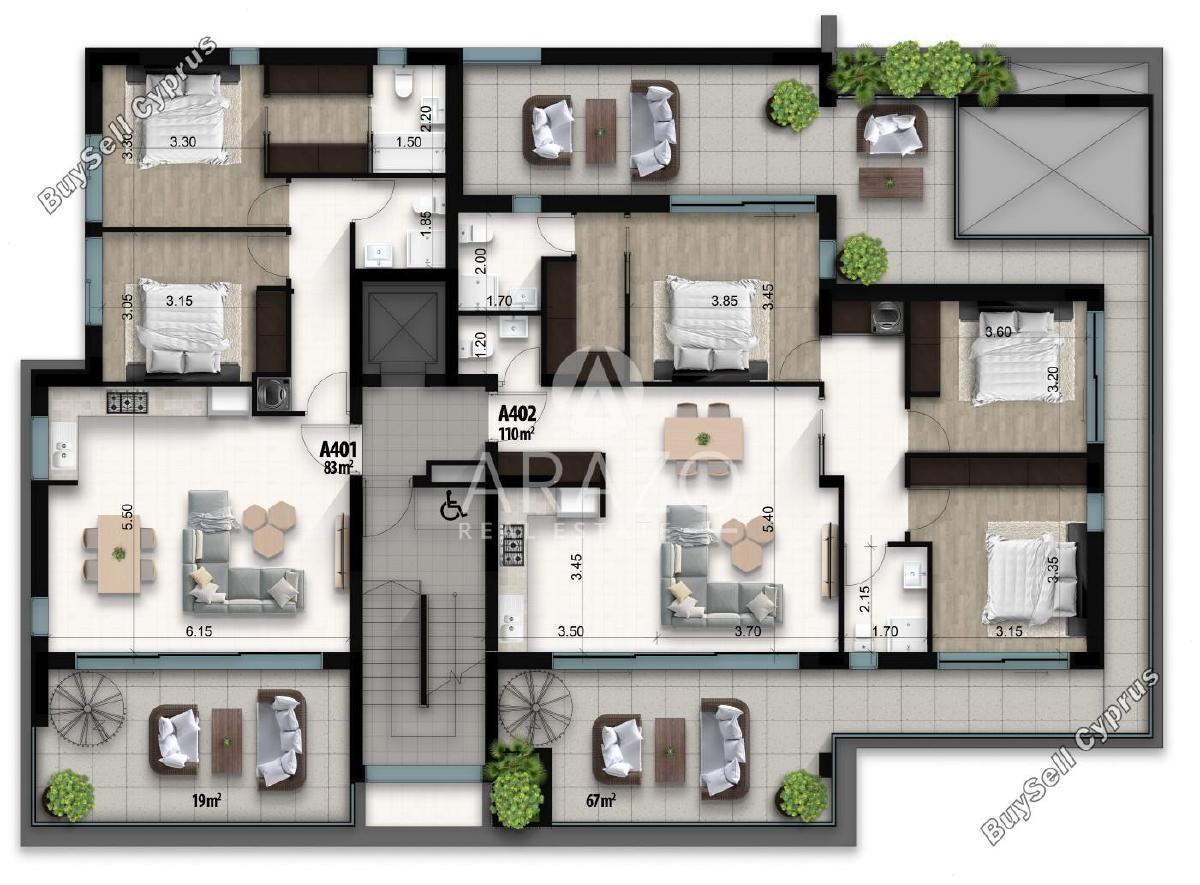 2 bedroom penthouse for sale faneromeni larnaca 8076580 image 16155958