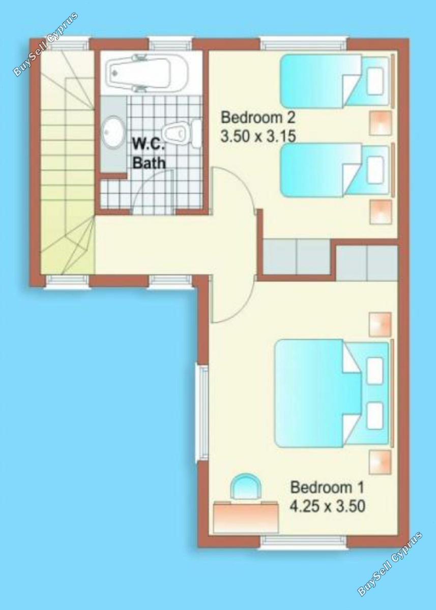 2 Bedroom Detached house for sale in Agros, Limassol 16192985