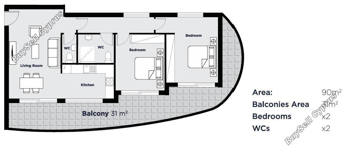 2 bedroom apartment for sale aradippou larnaca 8681090 image 16094192