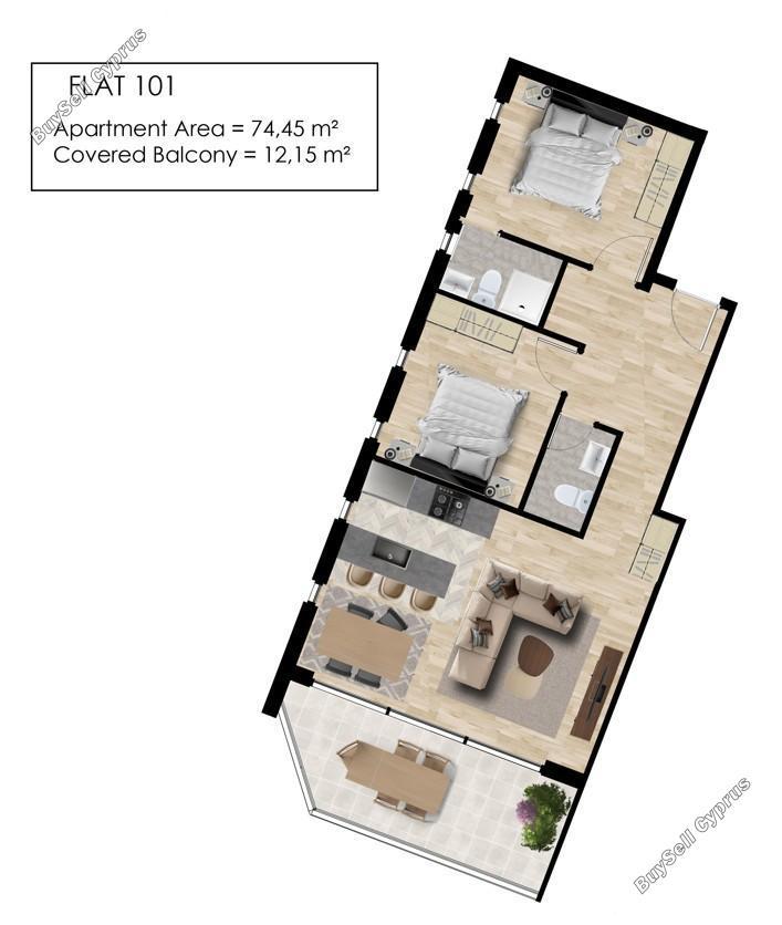 2 bedroom apartment for sale kato paphos universal paphos 7737290 image 14185212