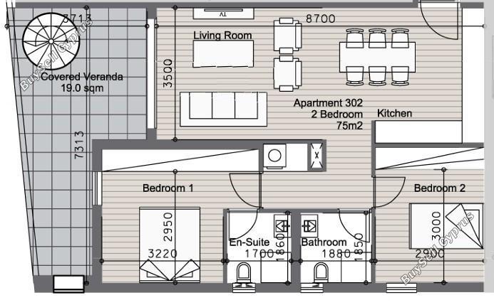 2 bedroom penthouse for sale mesa gitonia limassol 8002290 image 15612271
