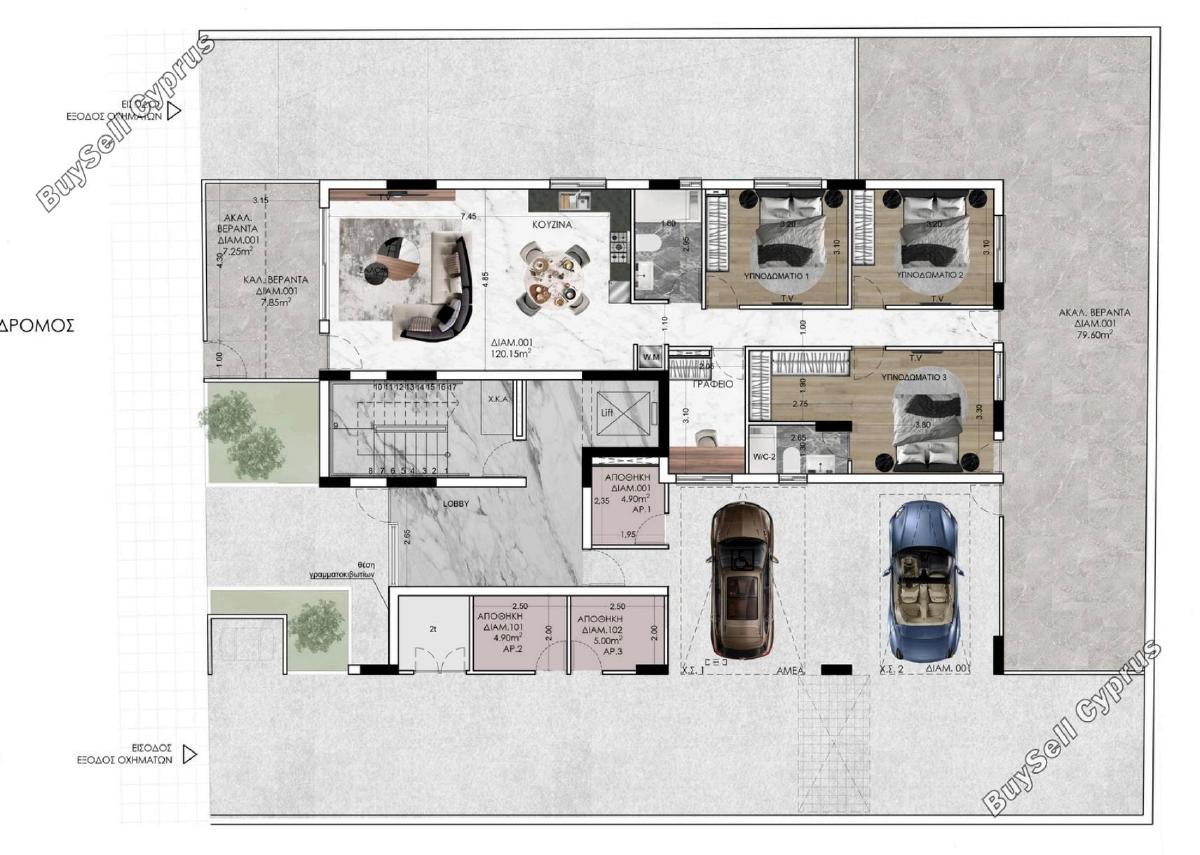 3 bedroom apartment for sale agios dometios nicosia 8457990 image 15106414