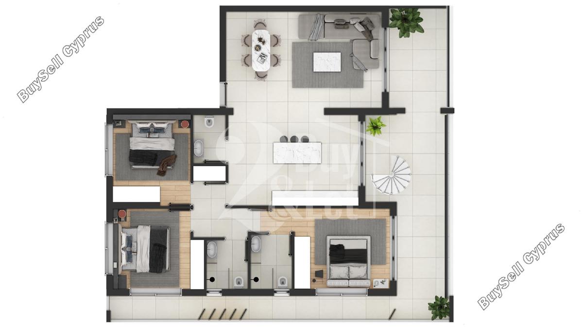 3 bedroom penthouse for sale agios georgios limassol limassol 1740001 image 7376339