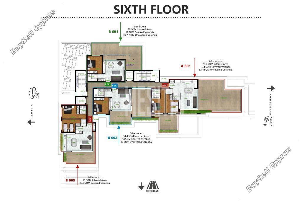 2 bedroom penthouse for sale mackenzie larnaca 1018201 image 11047169