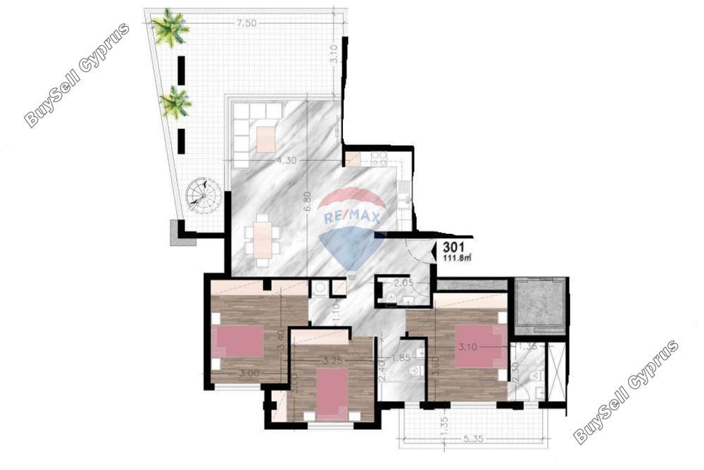 3 bedroom penthouse for sale agia fyla limassol 7509901 image 14139342