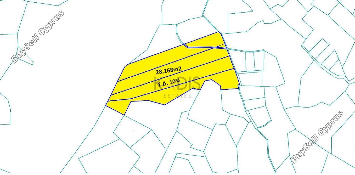 28168 SQM Land for sale in Shia, Nicosia 15009804