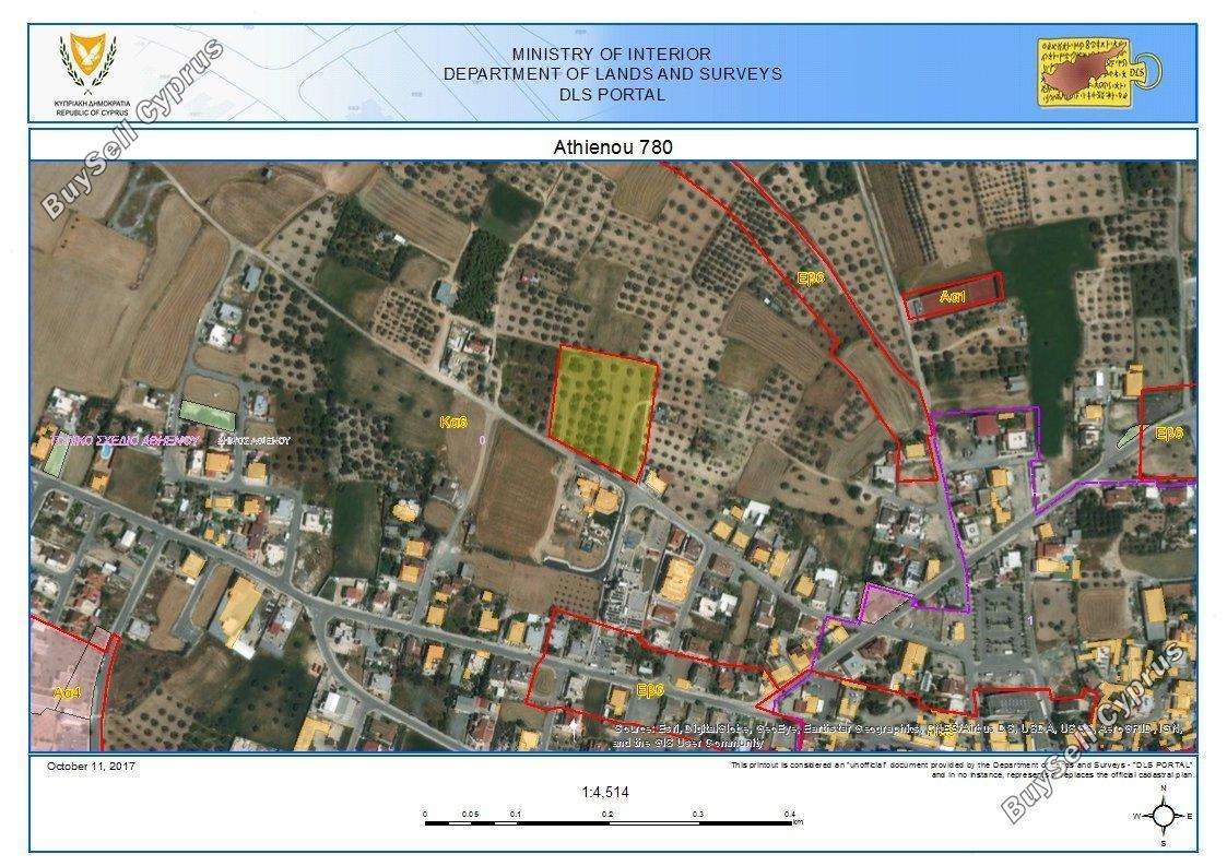 8630 SQM Plot for sale in Athienou, Larnaca 16200985