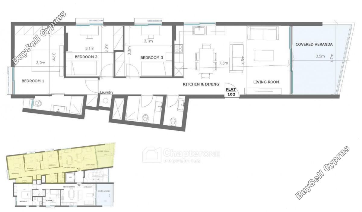 3 bedroom apartment for sale strovolos nicosia 8356541 image 14543482
