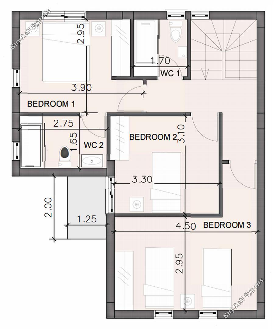3 bedroom semi detached house for sale vrysoulles famagusta 1608551 image 4059306