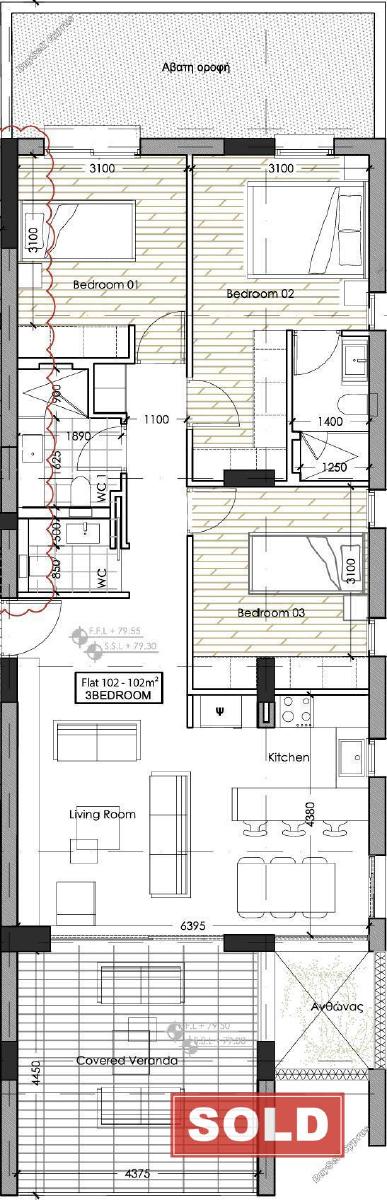 3 bedroom ground floor apartment sold aradippou larnaca 8659161 image 15977143