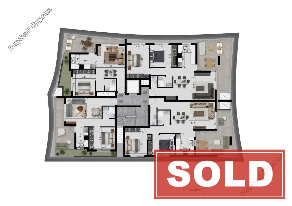 3 bedroom penthouse sold petrou kai pavlou limassol 1175961 image 16776680