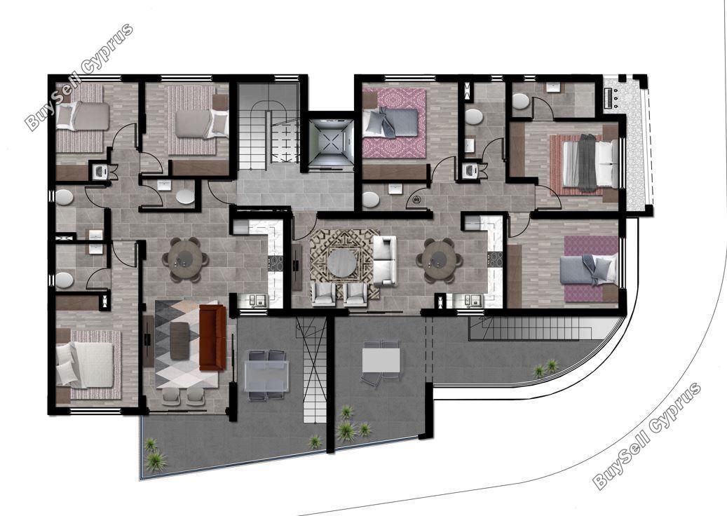 3 bedroom penthouse for rent aradippou larnaca 8617171 image 15816398