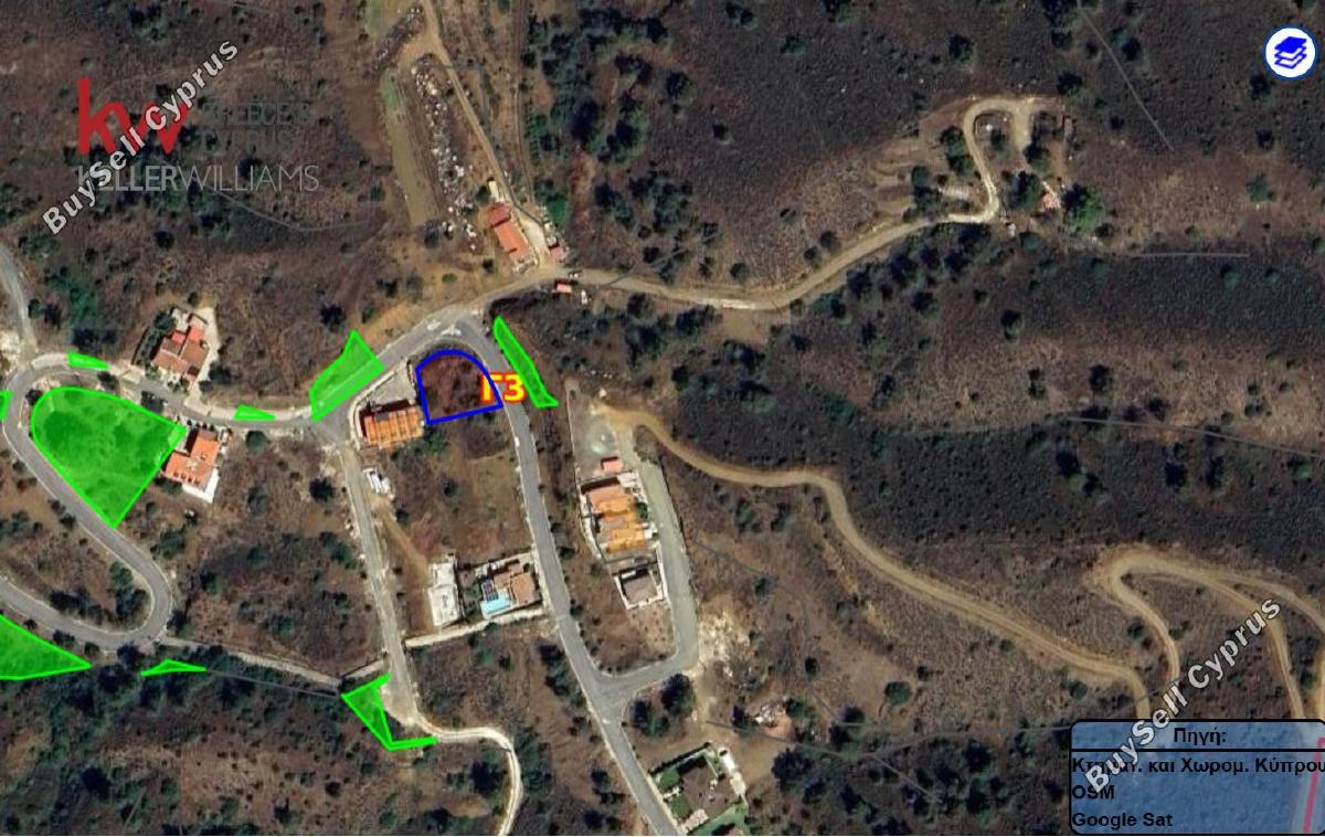 525 SQM Land for sale in Evrychou, Nicosia 16137919