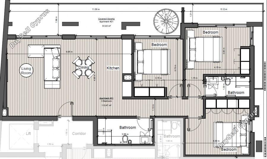 3 bedroom penthouse for sale katholiki limassol 8244671 image 15612124