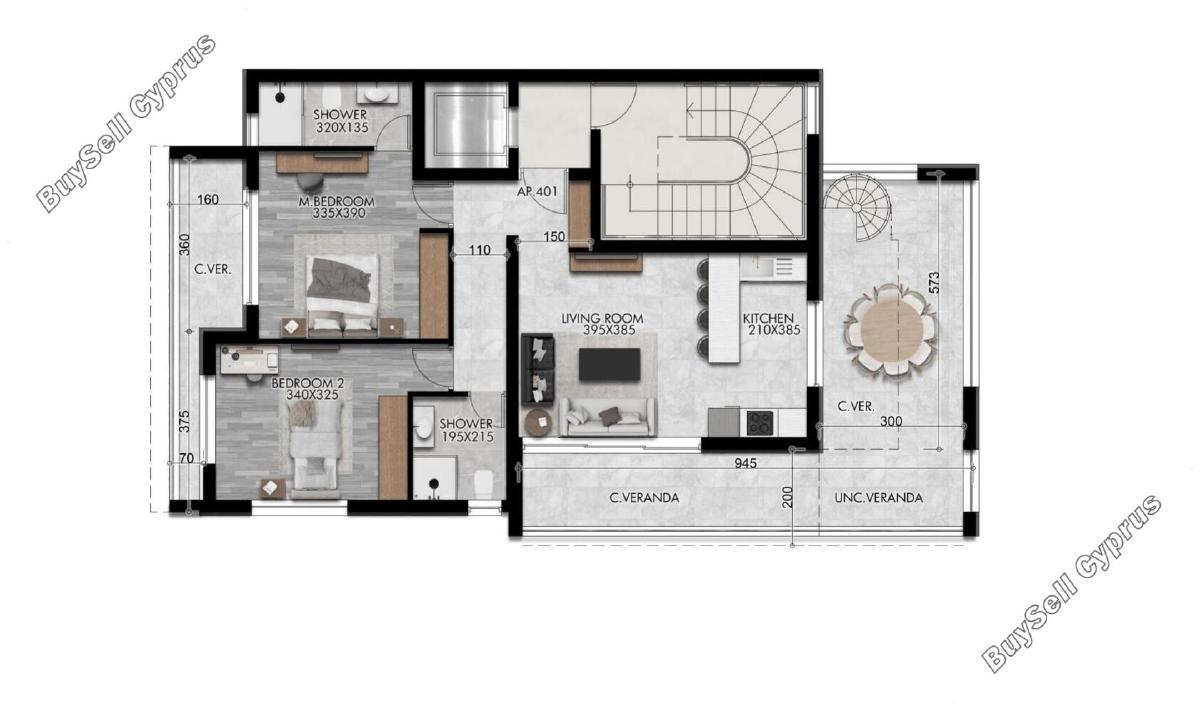 2 bedroom apartment for sale agios ioannis village limassol limassol 8546091 image 15536741