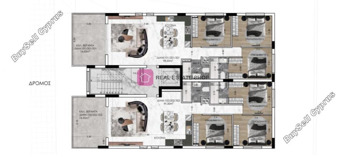 3 bedroom apartment for sale agios dometios nicosia 8180091 image 13569530