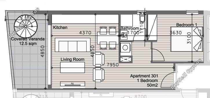 1 bedroom penthouse for sale mesa gitonia limassol 8002291 image 12957230