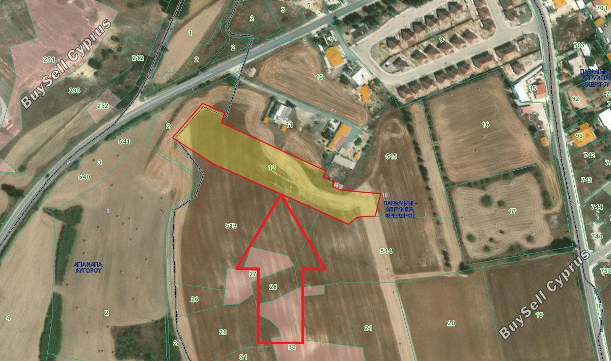7265 SQM Land for sale in Frenaros, Famagusta 4555927