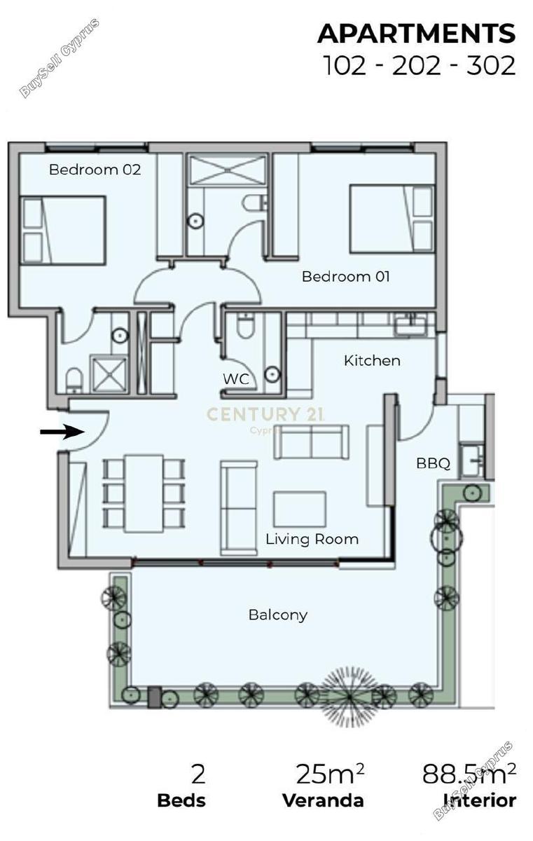 2 bedroom apartment for sale potamos germasogeias limassol 1739891 image 15171579