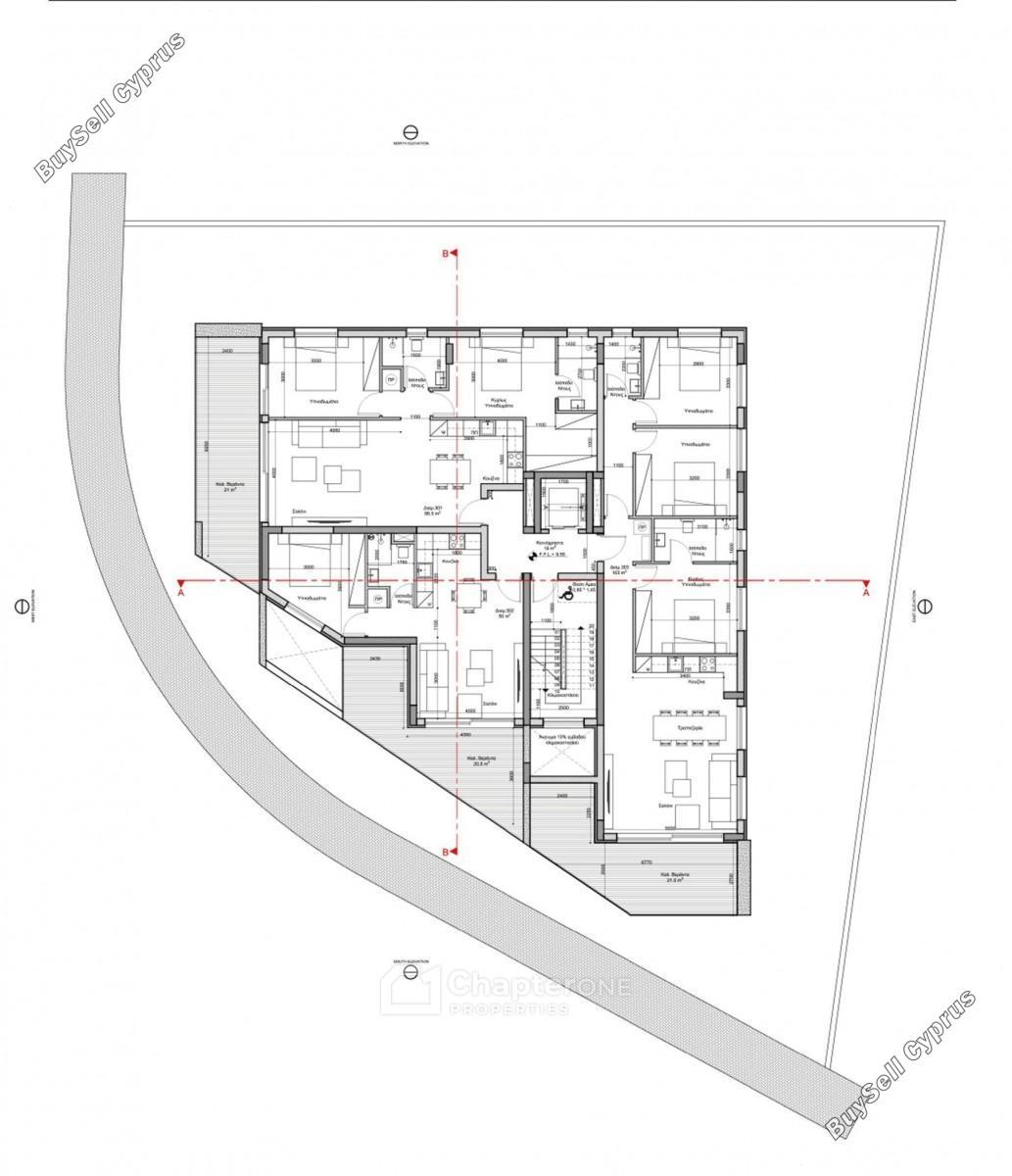 2 bedroom penthouse for sale agios dometios nicosia 8913891 image 17435492