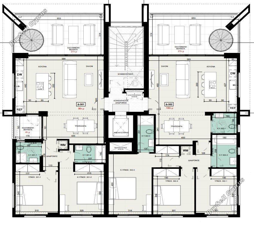 3 bedroom penthouse for sale mesa gitonia limassol 1864002 image 6840946