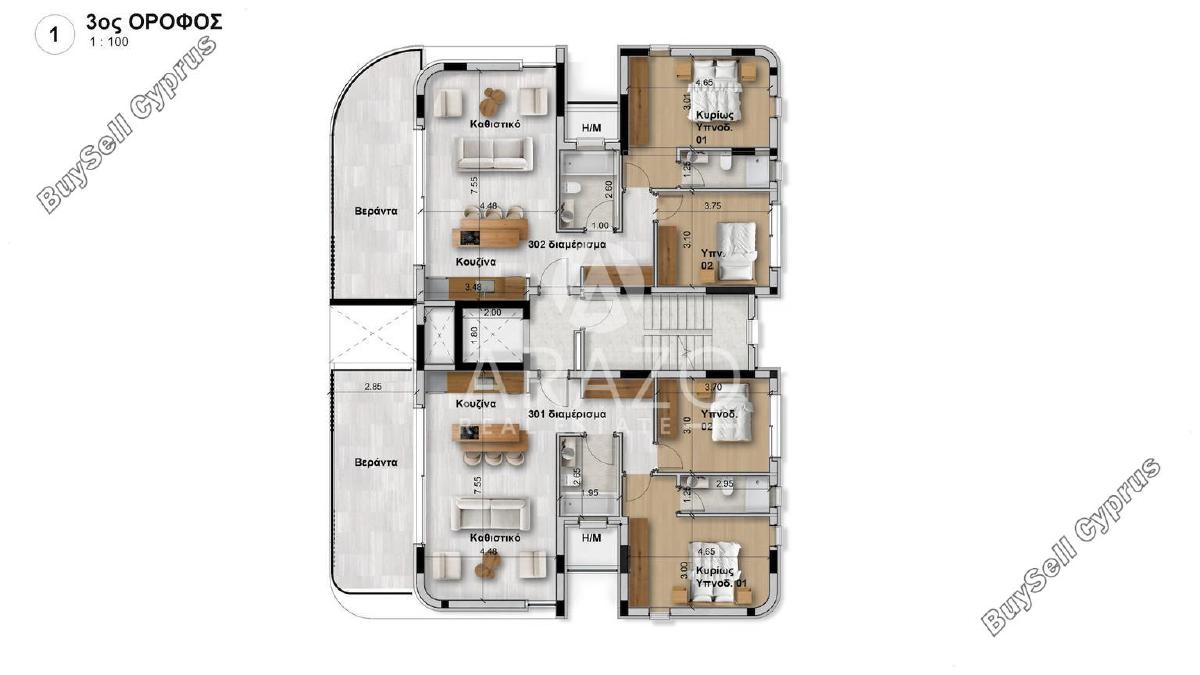2 bedroom penthouse for sale strovolos nicosia 8926102 image 17608733