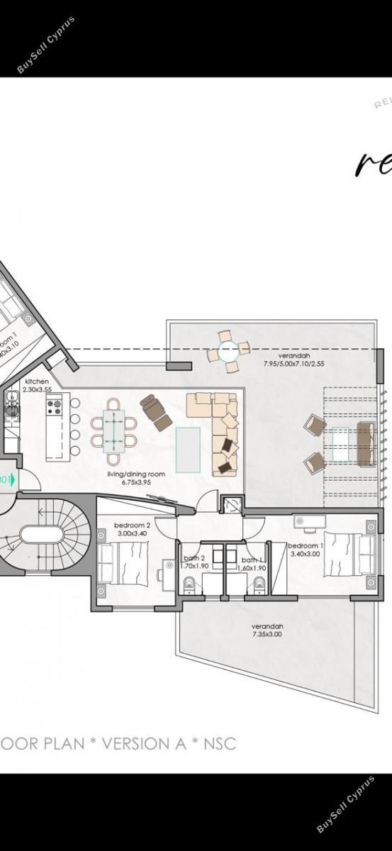 2 bedroom penthouse for sale konia paphos 8525202 image 16176337