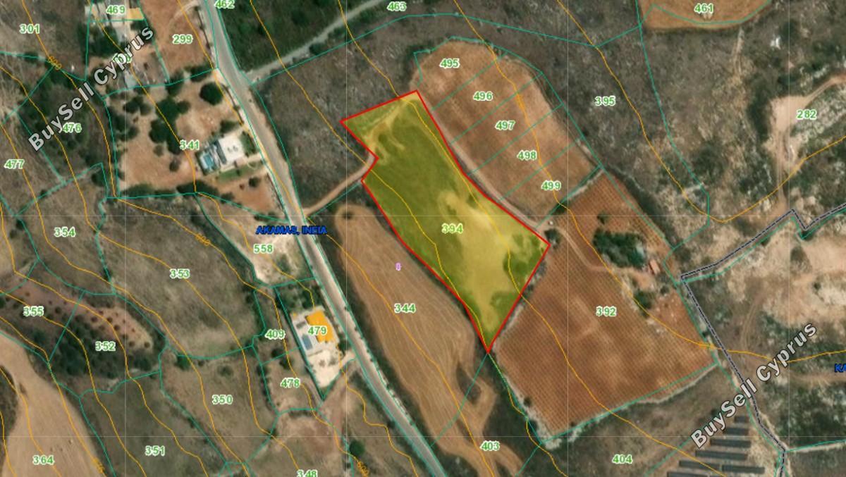 6903 SQM Land for sale in Ineia, Paphos 16432699