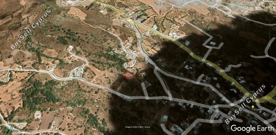 809 SQM Land for sale in Ineia, Paphos 15458309