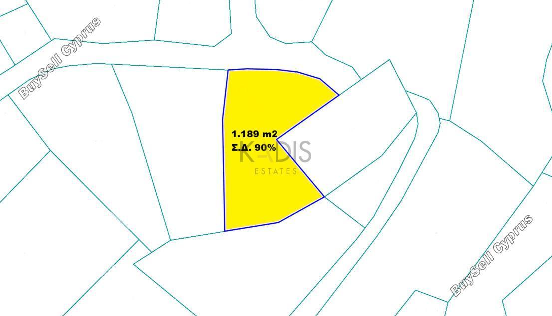 1189 SQM Land for sale in Agios Georgios Silikou, Limassol 16092659