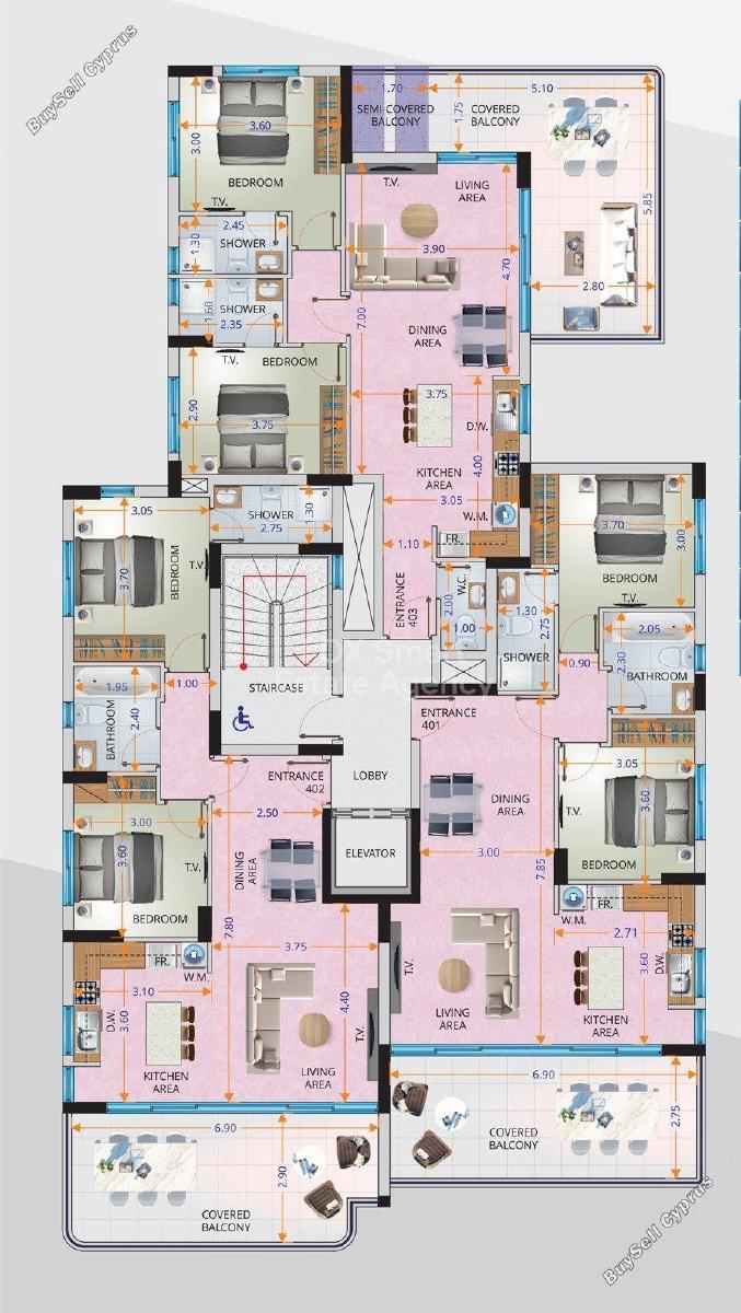 2 bedroom penthouse for sale mackenzie larnaca 8399112 image 14829318