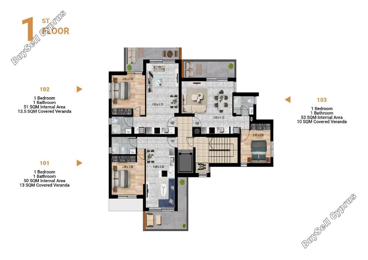 1 bedroom apartment for sale zakaki limassol 1445312 image 12578154