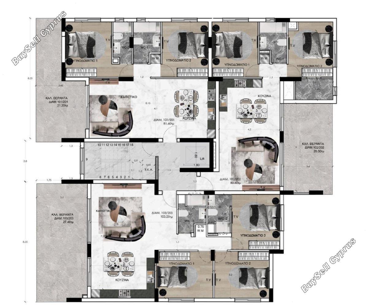 2 bedroom penthouse for sale agios dometios nicosia 7513612 image 16241073