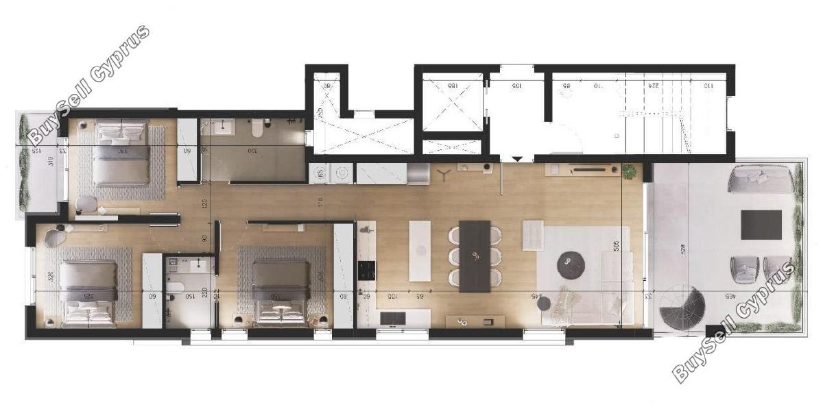 3 bedroom penthouse for sale linopetra limassol 7610022 image 16285716
