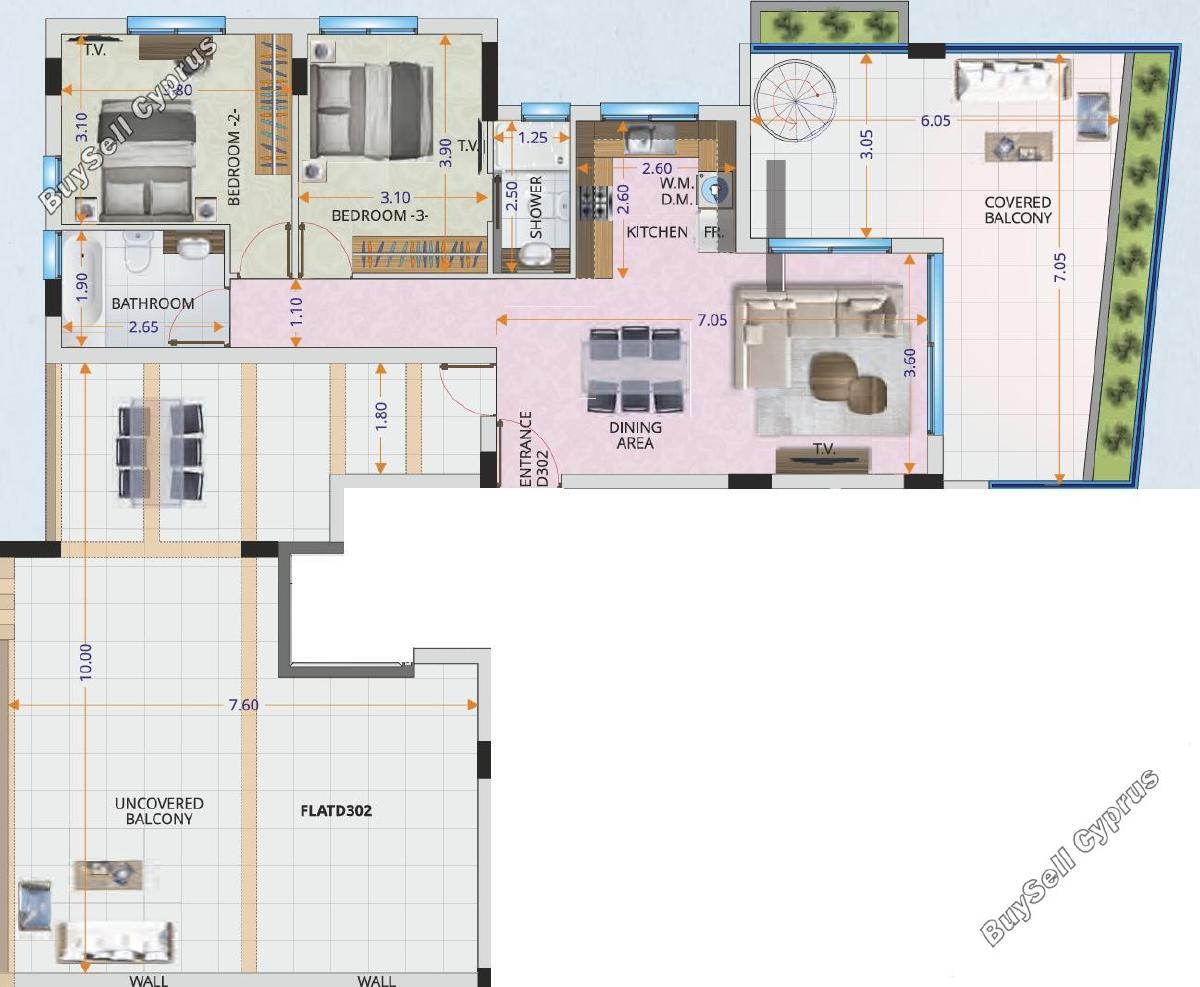 2 bedroom penthouse for sale aradippou larnaca 8554722 image 15802257